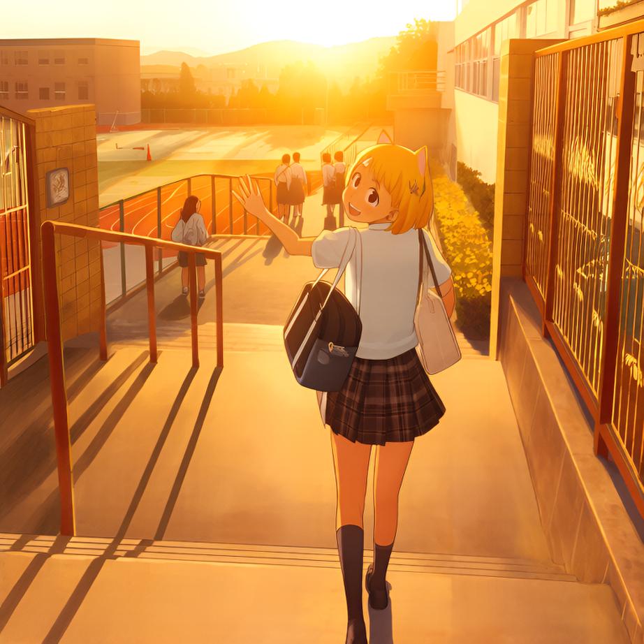 Just got home from an amazing day at school. Feeling grateful for my friends and all the laughter we shared today. I hope every day is this wonderful. - 图片1