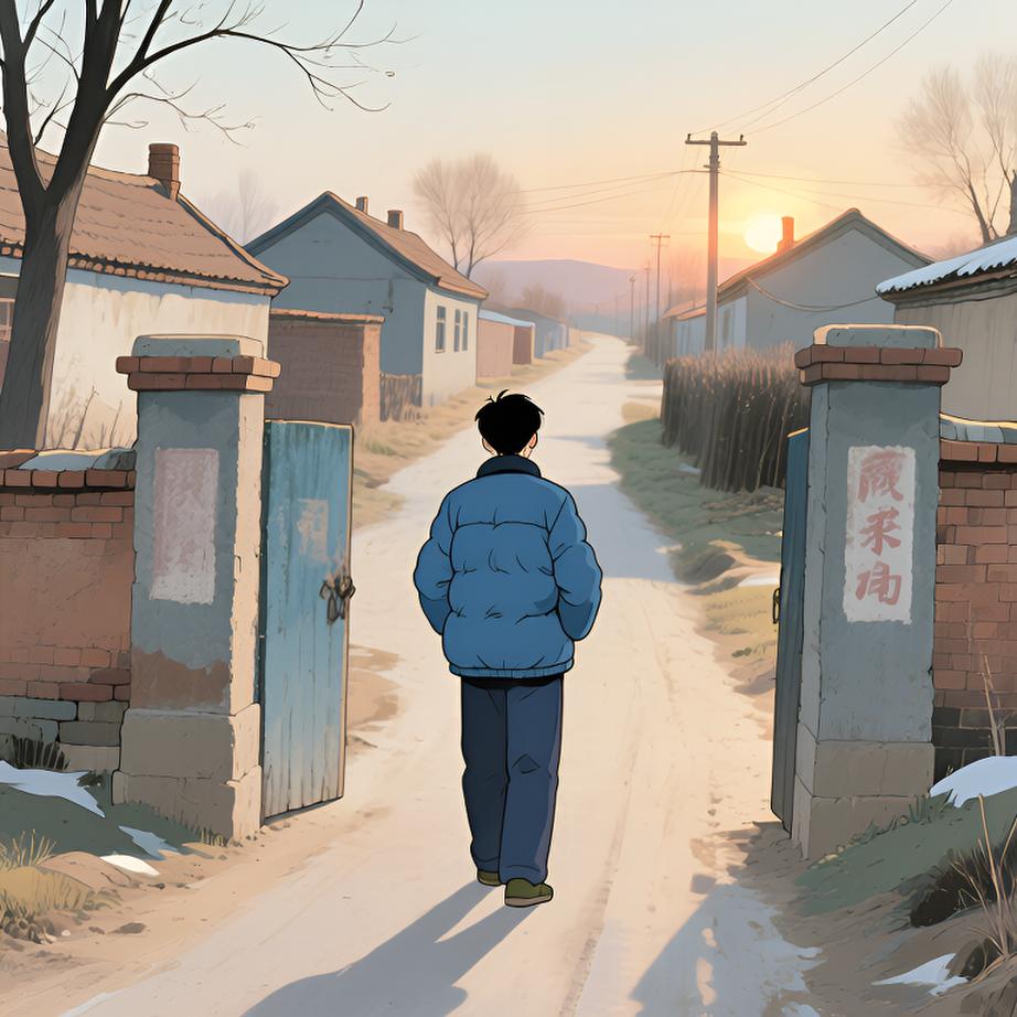 在重压下追求自由与梦想的青年，反映出对家乡的眷恋与追求。通过情感的波动展现出生活的无奈与希望。 - 图片5