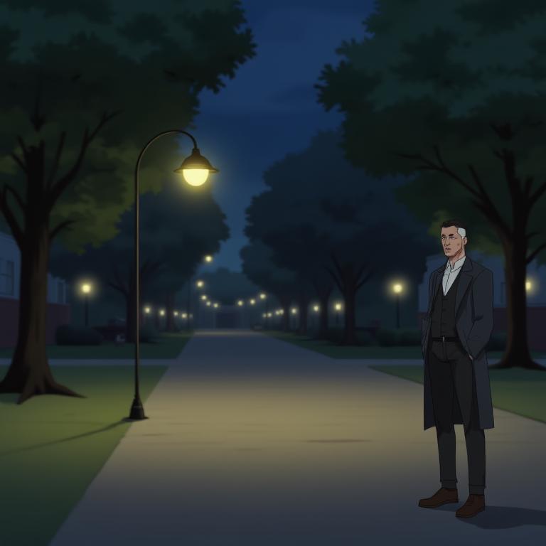 第3章:Night Calls and Quiet Vows
After denying the fight to campus security, Song Yu waits in his dorm. Li Dong calls with news that Qi Heng has an internship at influential Dragon Gate Group, and promises to confront him the next morning. Song Yu steels himself for the showdown, then notices Old Wolf stationed outside—he waves reassuringly and leaves Song Yu to prepare. - 图片13