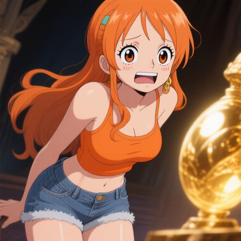 The chamber is alive with energy! Nami and Robin just touched the glowing artifact and everything feels electric. I can sense something big is about to happen. Adventure is calling! - 图片4