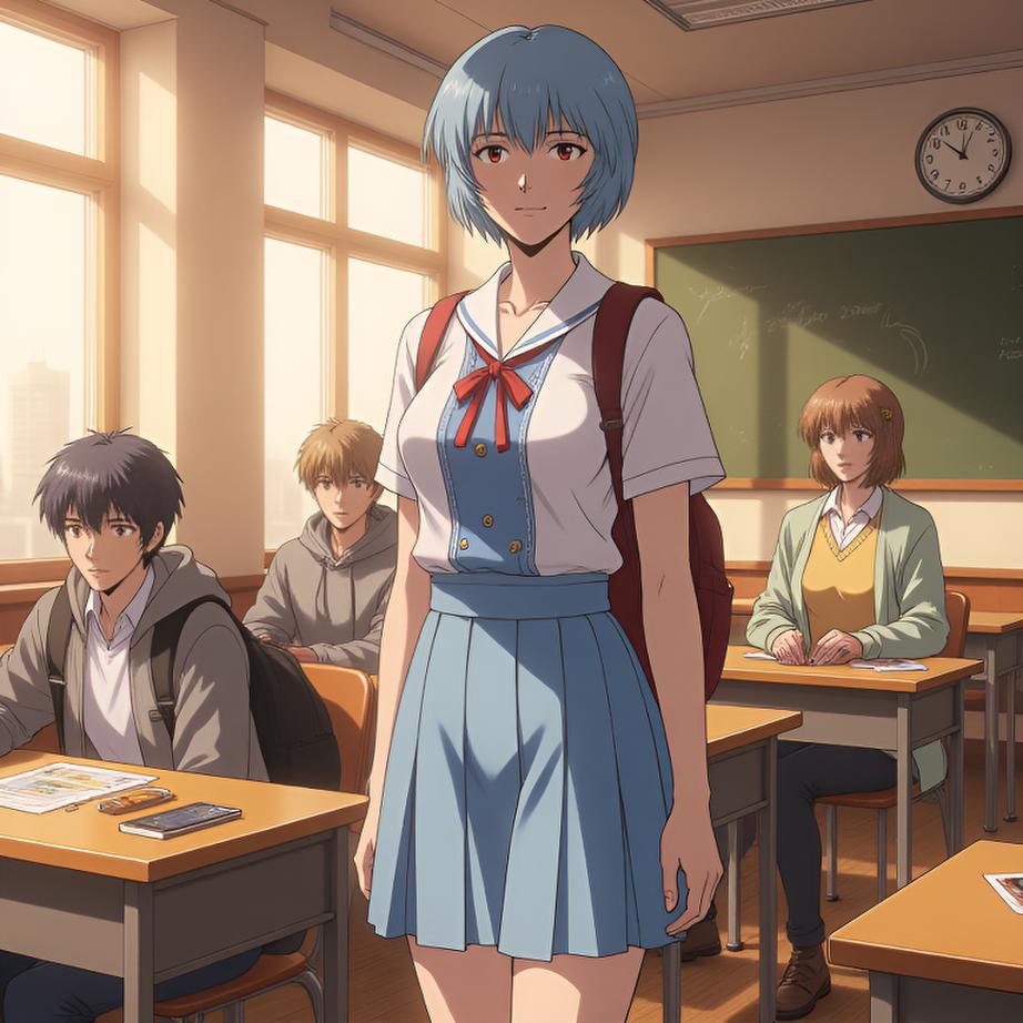 下课和同学们在教室翻看暑假的环球影城和北京国际电影节照片，大家一边回忆一边商量寒假的旅行计划，真想快点出发 - 图片1