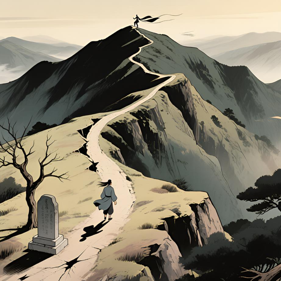 太阳刚冒头 我背起破地图和师父交给我的铜坠 出发去试探第一道门 心里既紧又兴奋 没得回头路了 - 图片7