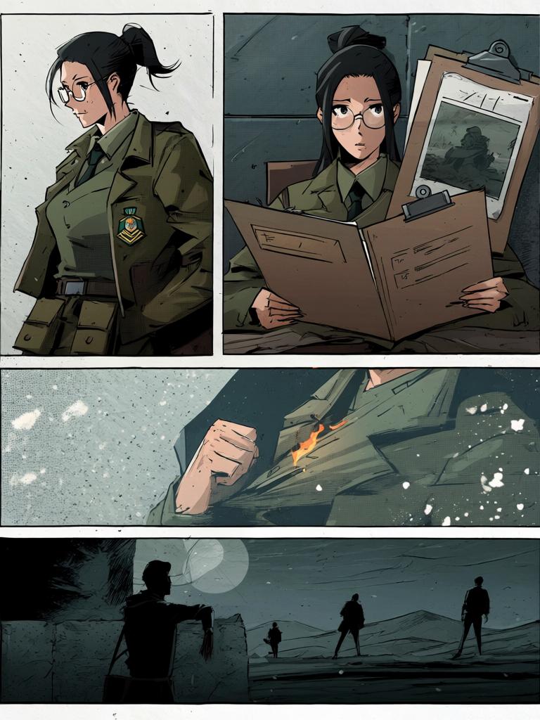 第9章:钟山塑体
周山与眼镜女、赵雨在钟山峰顶讨论外星飞船与陆隐的局势，决定暂不严密监控。陆隐被授权居住钟山，成为第十四位万夫长，表面风平浪静。夜里他在军帐中服下塑体决，剧烈疼痛中身体被重塑，一记血喷后，周围空气扭曲，他的力量开始觉醒。 - 图片2