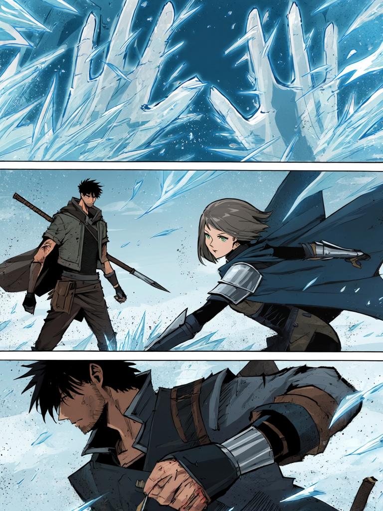 第7章:塑体决——最后一次契机
陆隐在亚斯塔的断指中找到一枚已经被激活过两次的塑体决晶片，狂喜并解释其重要性。他在准备带走晶片时遭到一名神秘女子偷袭，双方短兵相接，女子以冰霜战技压制陆隐。冲突以双方僵持和外界介入告一段落，陆隐带着未使用次数离开，但已经成为更大力量的目标。 - 图片7