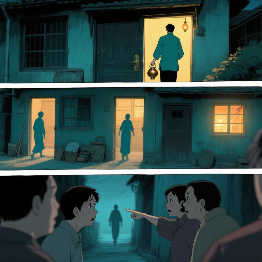 第0章:白布灯笼与陈家的香火
旧日京城有四个奇异的摇小鼓人，只到刚死人的人家收东西，年年聚会点四盏白布灯笼。我的太爷是其中一人，他离家后嘱咐儿子每年去柳树下看灯笼；几年间灯笼逐渐消逝，我家的厄运也随之降临，后来太爷回城又离去，留下了我爷陈如飞——一个表面和善、实则阴厉的人。童年里我目睹了他对贪婪木匠的惩罚与在喜宴上单挑拳脚的威严，从此知道陈家藏着不可言说的邪门。 - 图片2