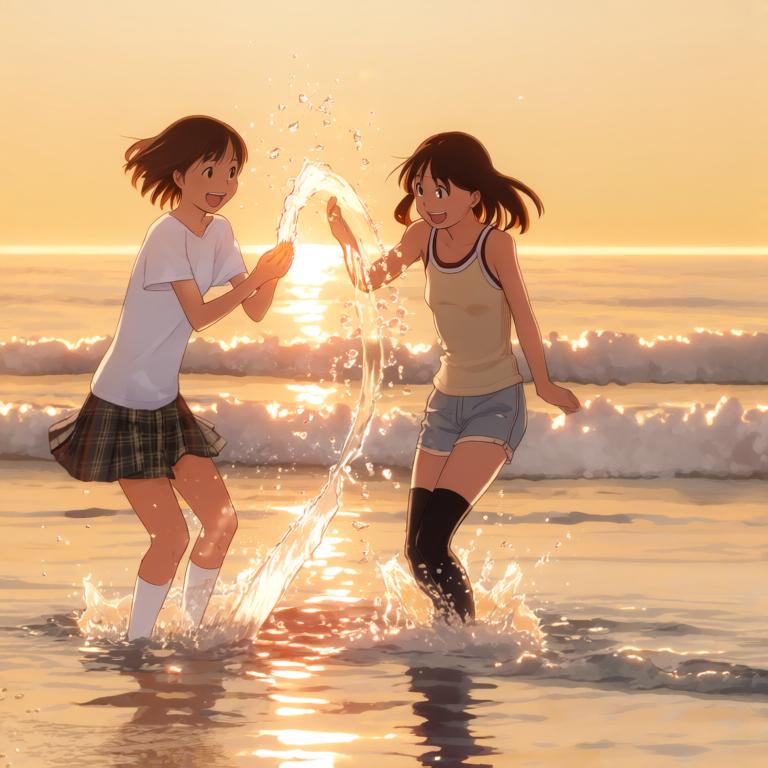 两个人，向着海 - 图片14