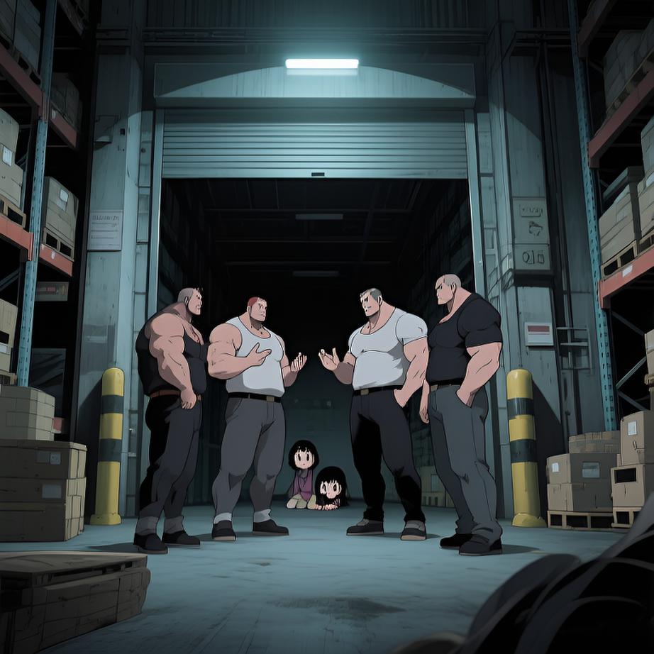 I just spotted suspicious men leaving a warehouse. The tension in the air is palpable and I must stay vigilant. - 图片6