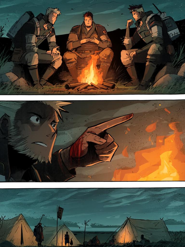 第2章:星空客人的判决
艳丽女子试探性提出帮助与交换，陆隐冷拒。女子请来她的大哥刘升示威，陆隐当场斩断他们的嚣张，展现超越人级的战力与战技“游身步”。陆隐收取能量晶体，凝空戒吞噬其存在，其他队长察觉异常，新的风暴正在酝酿。 - 图片15